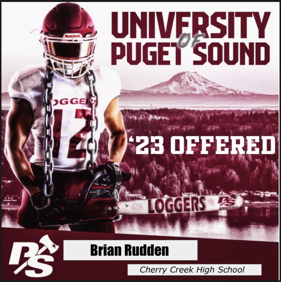 After a great conversation with coach <a href="/CoachCarskie/">David Carskie 🪓</a> I’m grateful to have received an offer to <a href="/P_S_football/">Puget Sound Football</a>
