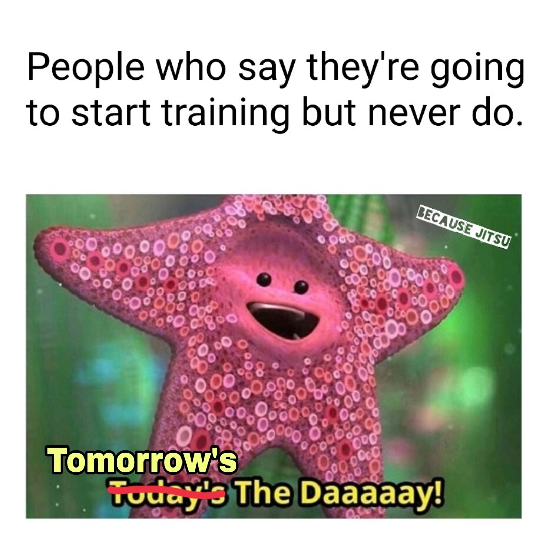 Because_jitsu's tweet image. Suuuuure Fred...
#BJJ #Training