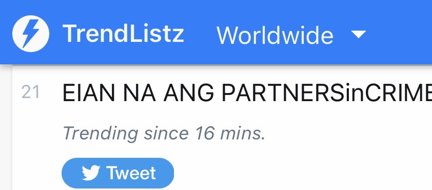 EIAN RANCES DEFENDERS OFC (@eiandefenderofc) on Twitter photo Trending number twenty one worldwide!
EIAN NA ANG PARTNERSinCRIME
#ParadeOfTheStars
#EianRances | <a href="/EianRances/">𝗘𝗶𝗮𝗻 𝗥𝗮𝗻𝗰𝗲𝘀</a> Trending number twenty one worldwide!
EIAN NA ANG PARTNERSinCRIME
#ParadeOfTheStars
#EianRances | <a href="/EianRances/">𝗘𝗶𝗮𝗻 𝗥𝗮𝗻𝗰𝗲𝘀</a>