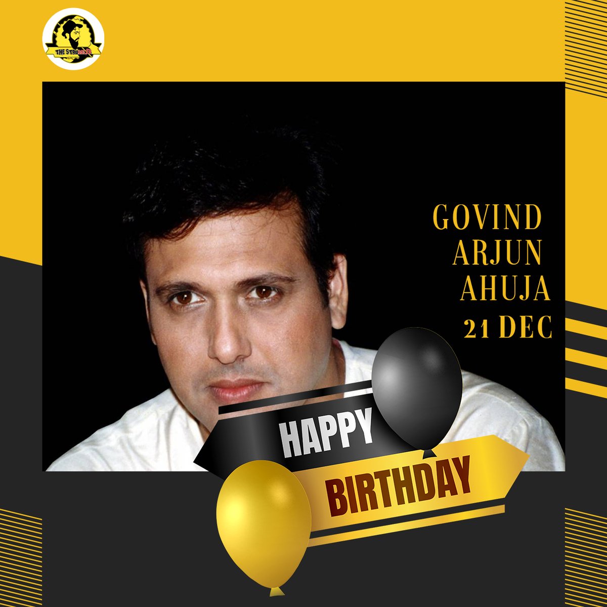 Govind Arun Ahuja is an Indian actor, comedian, dancer, and former politician, 

#thestruggler, #thestrugglerofficial #bollywoodnewshindi #actorbirthday  #filmindustry #govinda #govindabirthday  #bollywoodactorbirthday