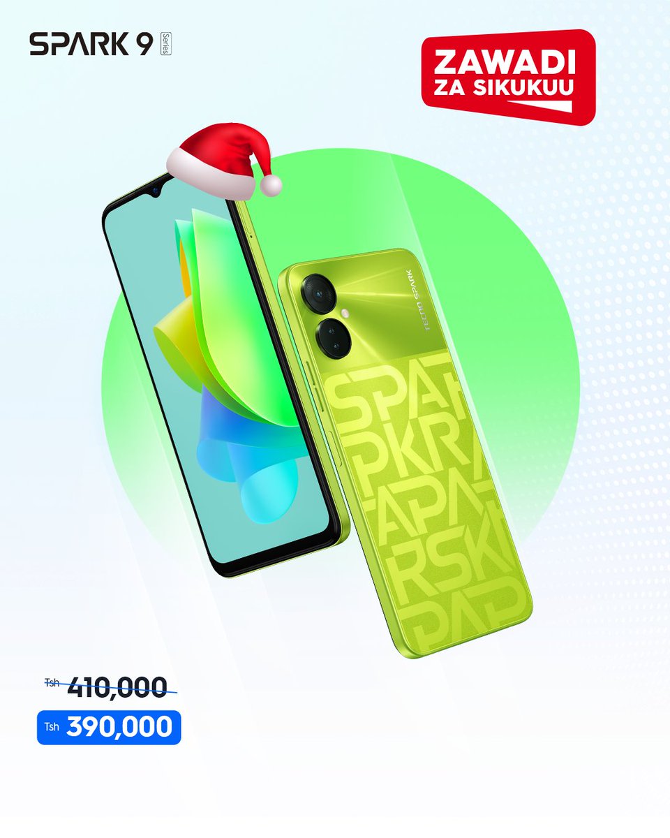 TecnomobileTZ's tweet image. Mambo ni mazuri msimu huu wa sikukuu 🎀, usipitwe na msimuu bomba wenye punguzo la bei. Tembelea sasa maduka yetu unufaike msimu huu wa sikukuu!🎉
ZiGo la Disemba!
#SPARK9Series I #StopAtNothing