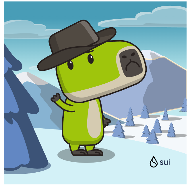 sange848413's tweet photo. 🎁 I just unboxed my Sui Holiday Capy! ❄️ 
Create your own Capy here:  https://t.co/LfG1yZwIyh #CapyHolidays 
My capys name is cryingfox😭 https://t.co/xbpUDBhSMu