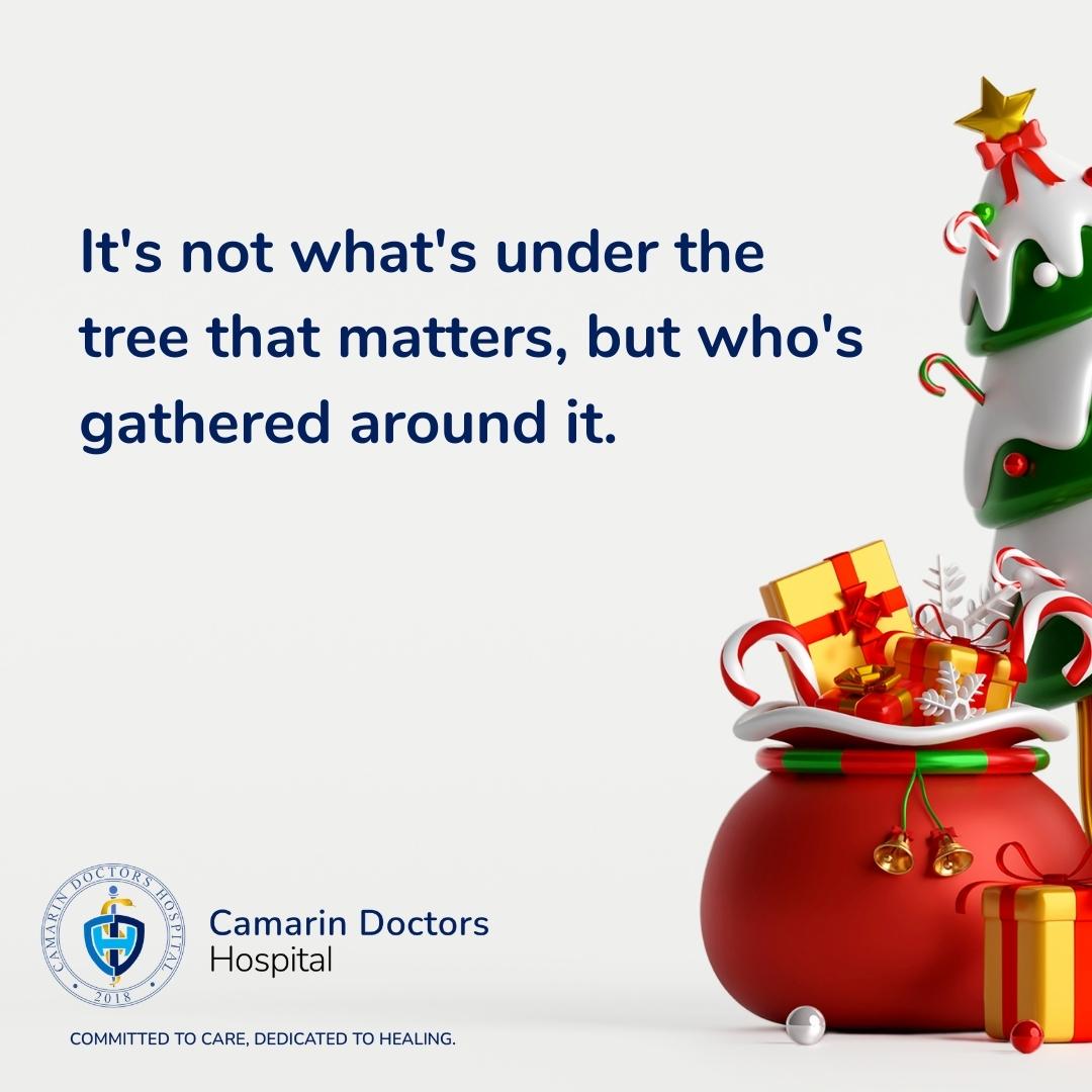 CamarinDoctors's tweet photo. Who's your reason for the season?
Merry Christmas Eve, everyone! 🎄

#CamarinDoctorsHospital
#TeamCDH
#CDHCares
#PusongCDH https://t.co/o2MjeO2A2L