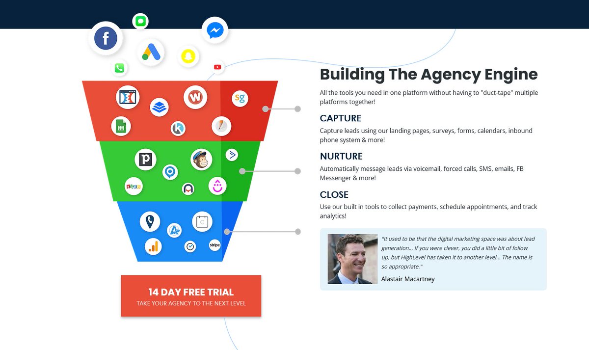 diegolucero23's tweet photo. I just set up @GoHighLevel as my CRM and pipeline management software. Looks pretty clean, just about seamless operationally. Next up is building the course membership! #smallbusiness #marketingsoftware #relationshipmarketing #marketing #marketingblogger #CRM #email #GoHighLevel https://t.co/Lkc20MGofY