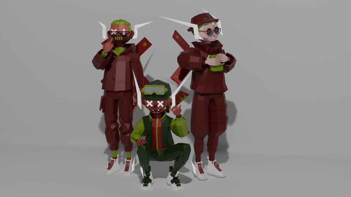DigbySharples's tweet photo. the redfin gang I just added, these @voltz_me are fuckn awesome #nfts #eth #NFTCommunity #GKiD #OGKiD #Degen #DegenRouge #Metaverse #metaready https://t.co/zXy3rDdssM