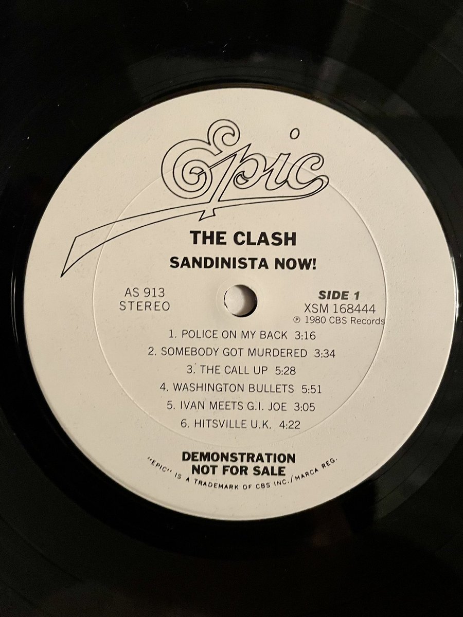 Just picked up this beauty. #theclash