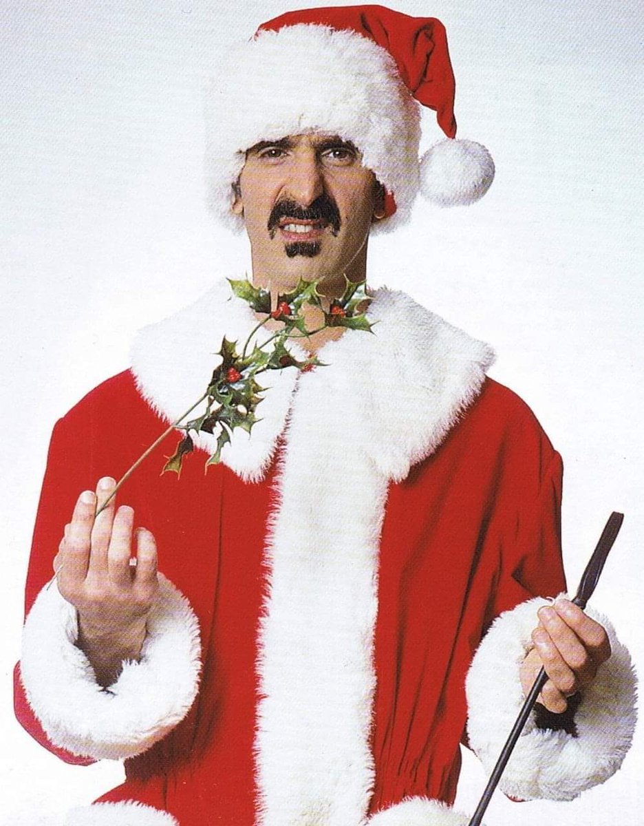 Babbo Natale ha letto i tuoi post su #Twitter Quest'anno ti regalerà un dizionario. #AspettandoNatale #SalaLettura #21dicembre 📷 Lynn Goldsmith 🔸️ Frank Zappa