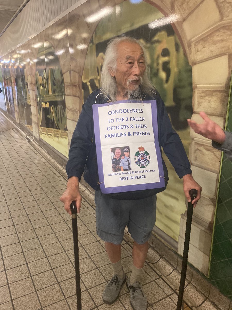 Such compassion from a man repeatedly harassed by <a href="/nswpolice/">NSW Police Force</a> Sydney is so lucky to have #dannylim