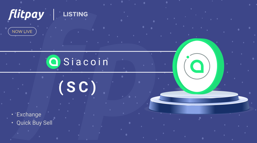 $SC coin is live on Flitpay!

You can Now Trade and Invest in SC/INR pair.

To know more about <a href="/siafoundation/"></a> visit the below link
flitpay.com/blog/siacoin-s…

#Siacoin #cryptocurrencynews #flitpaylistingfestival

*Crypto Products &amp; NFTs are unregulated and risky*