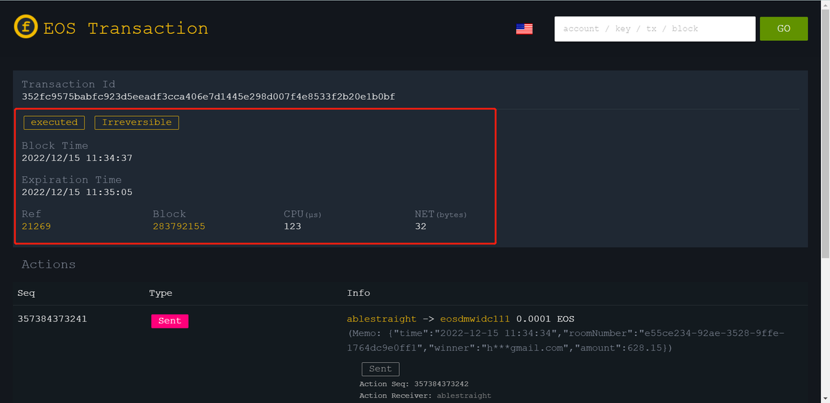 Rolling_Boxes's tweet photo. We use the Block Chain Algorithm to ensure the fairness of the game and keep your account much more secure. All recordings are immutable on EOS. All transactions are traceable and transparent.
In other words, you have a 50/50 chance of winning without any doubt. https://t.co/LibSGoVLUq