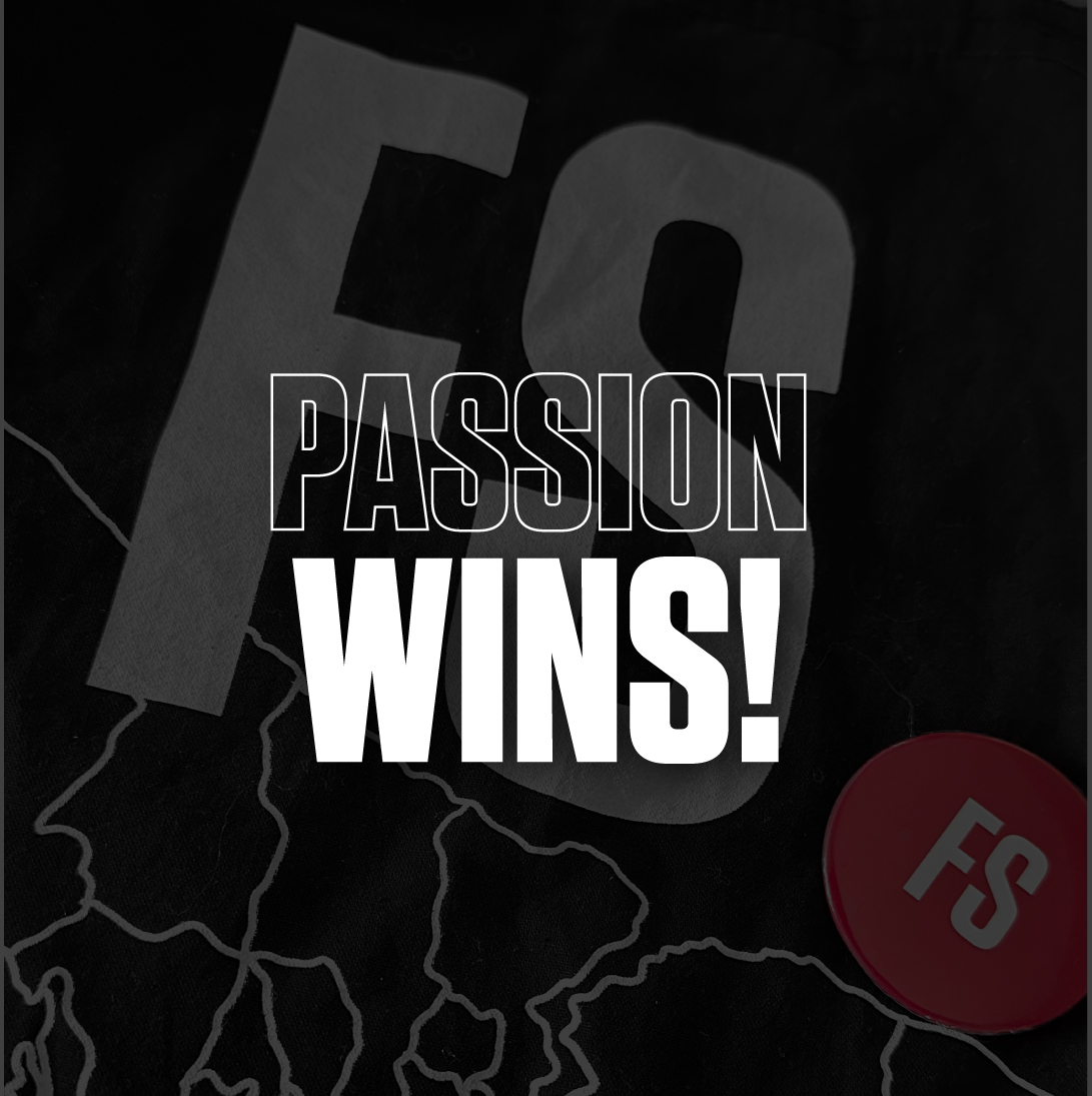 Don't forget, passion always wins 😌