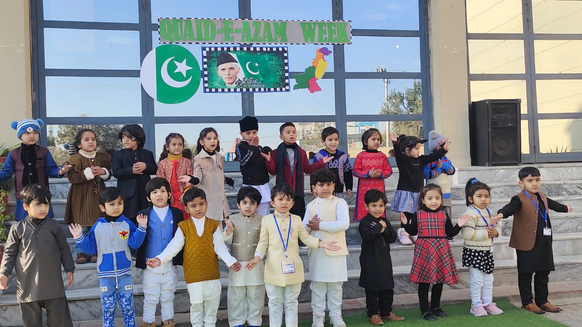 Froebels's tweet photo. #Froebels Wah kicked off a week-long celebration of Quaid-a-Azam’s life, with the goal of educating students about unity, faith and discipline. May we have the courage and fortitude to turn Jinnah's ambition and vision for Pakistan into tremendous realities!
#Froebelians https://t.co/LBiGYy9Qfn