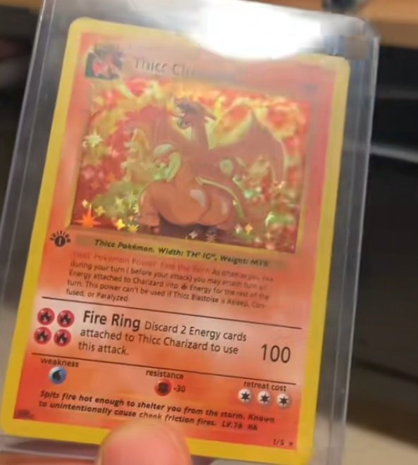 Only in Ohio thicc charizard