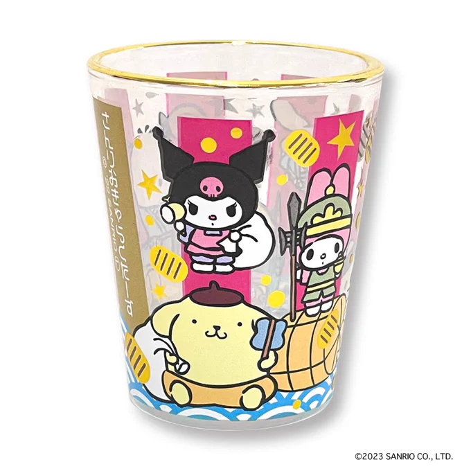サンリオキャラクターズ七福神ショットグラス・俵サンリオの大人気キャラクター達が"七福神"になりきり☆サンリオキャラクターズ七福神のショットグラスです。詳しくはコチラハローキティ #七福神 #三重 #ショットグラス #sanrio 