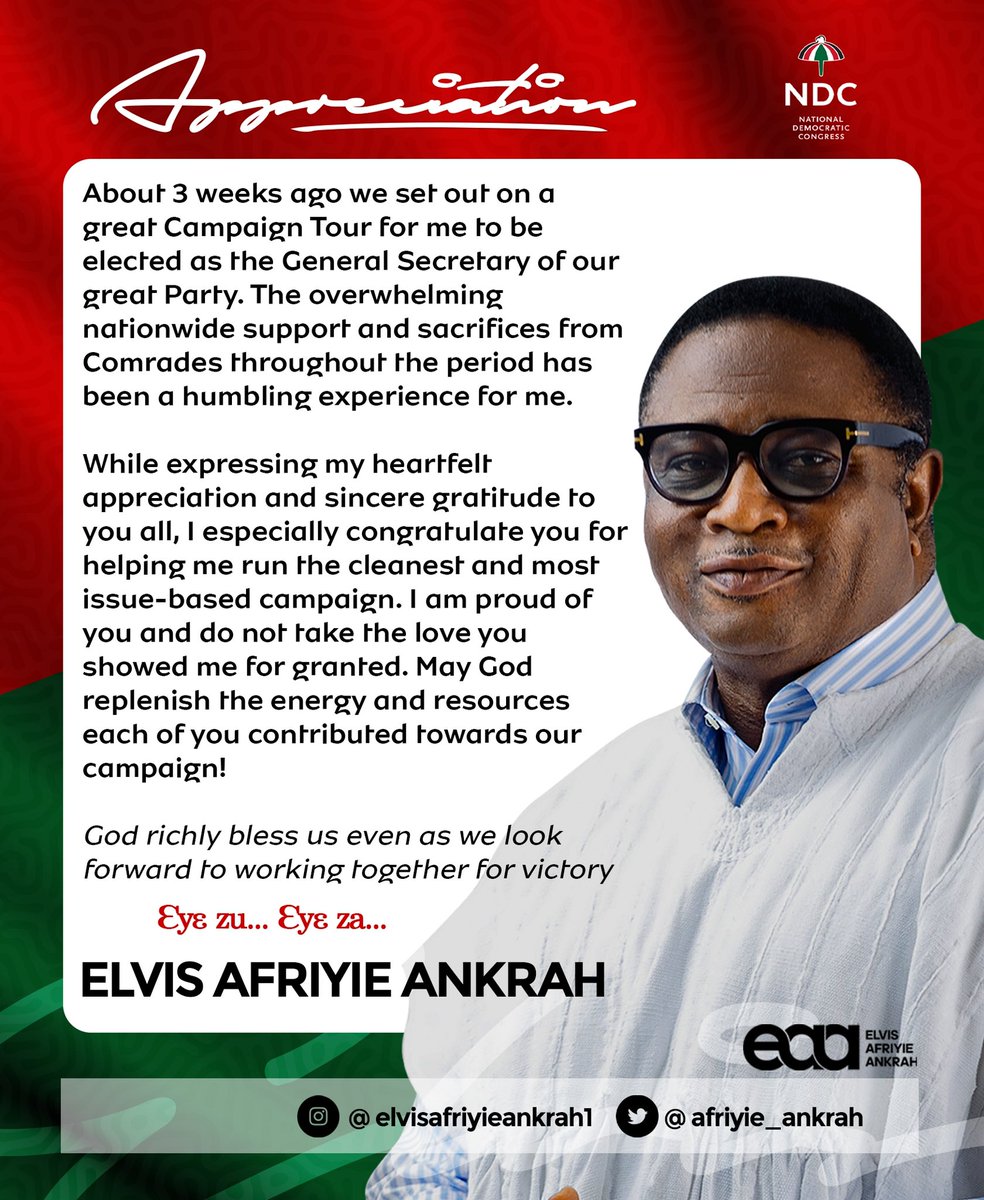 Elvis Afriyie-Ankrah tweet media