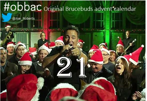 December 21th

American Beauty 
youtu.be/JYMc4FkSObM   

#obbac #BruceBuds #EStreetNation
<a href="/springsteen/">Bruce Springsteen</a> #adventcalendar 
#Bruce #Springsteen