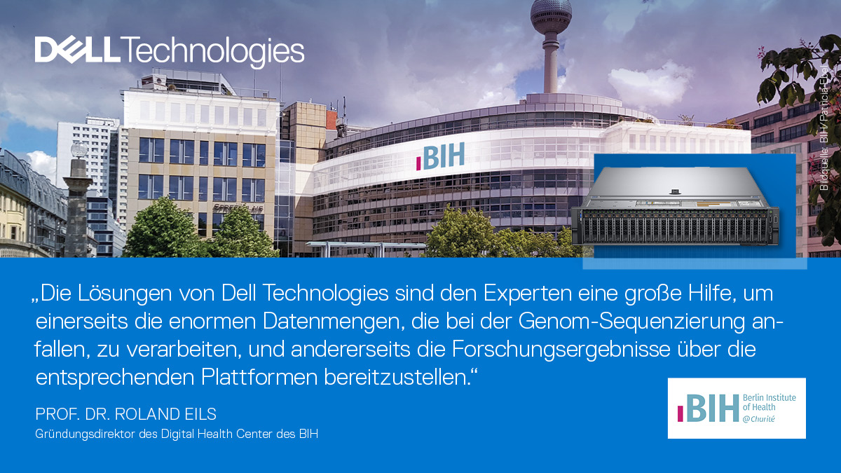 Für das Berlin Institute of Health in der Charité waren die HPC-Lösungen von Dell Technologies eine große Hilfe bei der Verarbeitung von COVID-19-Einzelzell-RNA-Sequenzdaten 👉 dell.to/3BMbVKr