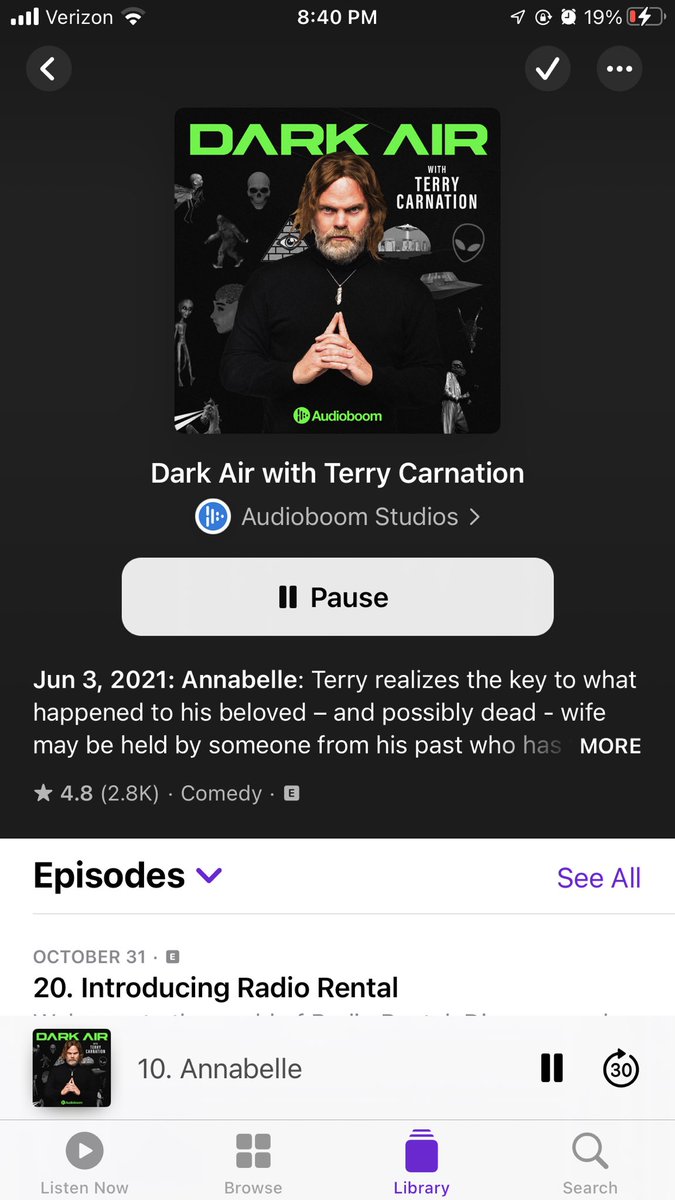 Jennifer__Wells's tweet photo. When I get into my podcast phase these are the 2 I go between!! I love @TerryCarnation in “Dark Air” and @officeladiespod

#jesChat #12DaysTwitter

@jennafischer @AngelaKinsey @rainnwilson https://t.co/vXK4quSFva