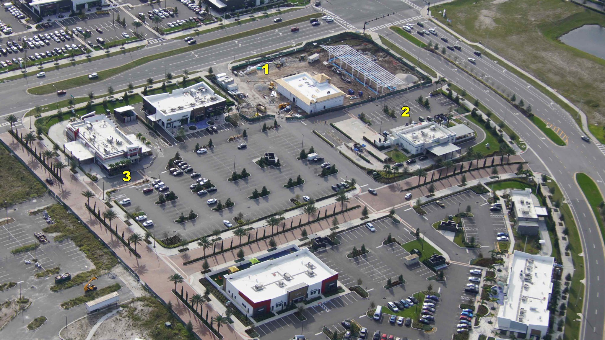 bioreconstruct on Twitter "Aerial look at part of OTown West. 1 New Wawa store 2 World's