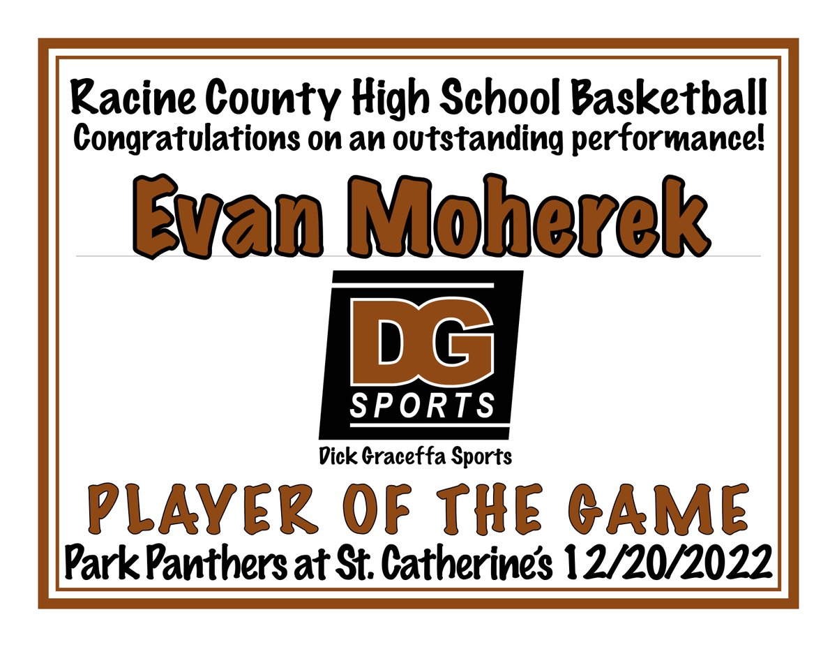 Congratulations St. Catherine's Angels on their win tonight and to Evan Moherek &amp; Terrion Glass-Barnes our DG Sports Players of the Game! dgsports.mixlr.com/events/1820311 or on the  Mixlr app.#wisbb <a href="/MetroClassic1/">Gregg Owens</a> <a href="/AngelAthletics/">SCHS Athletics</a> <a href="/SCHS_Angels/">SCHS Student Section</a>