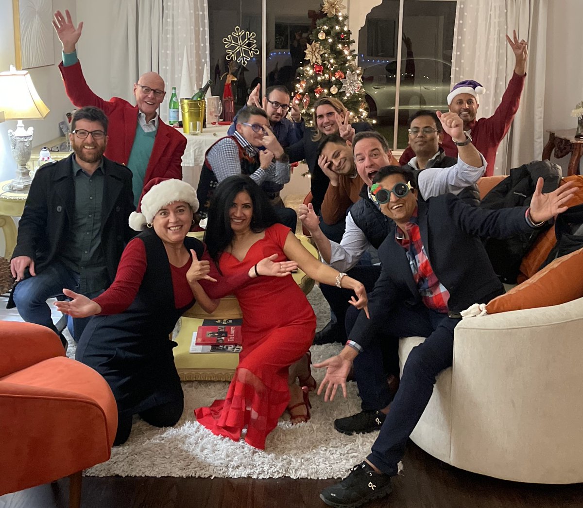 code_armor's tweet image. If we don't see you till next year, here's our family Christmas card. @HappyHolidays from a cheery team #ArmorCode❄️