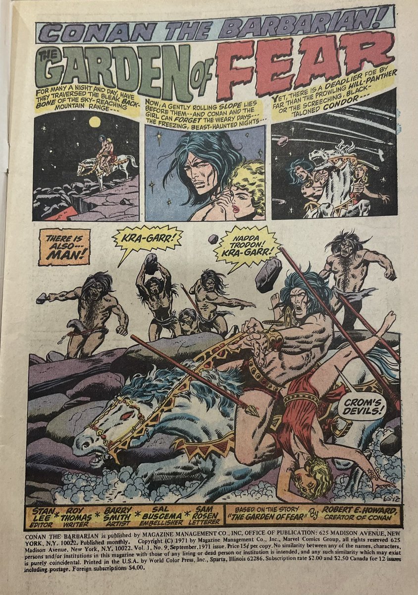 ManFirestorm's tweet image. Barry Windsor Smith Conan the Barbarian. Early BWS was terrific, but when Sal Buscema inked him it was sublime.