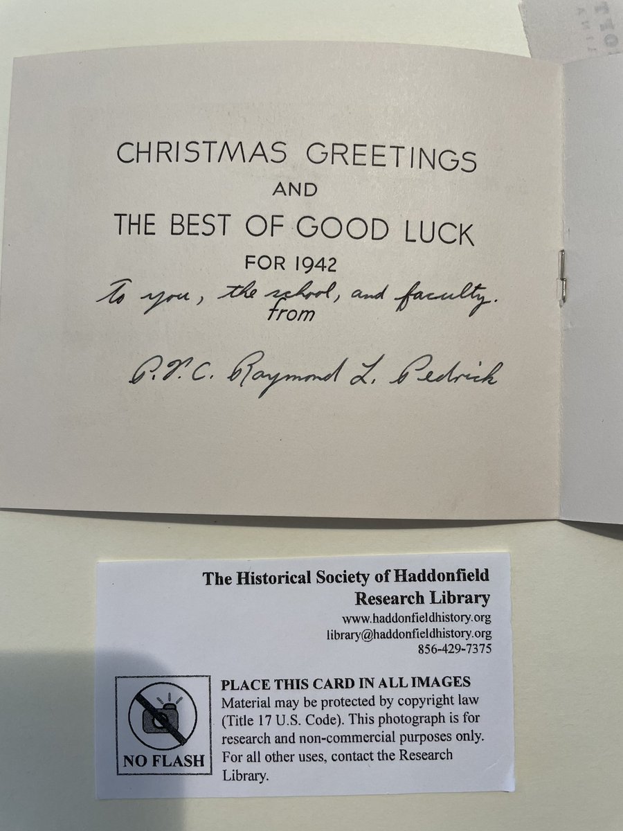 DBReader2016's tweet image. Thanks to Dr. David Platt @HSH1914 for introducing the #APUSH students @HaddonfieldHS to the archival materials, letters, &amp;amp; ephemeral materials in the various collections associated with World War II.