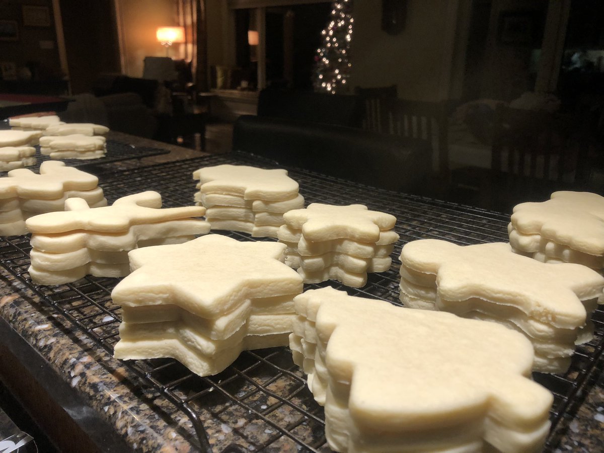 WRDSB_mendoza's tweet photo. After watching @hallmarkchannel movies I had the urge to make some cookies for Maddy and Hudson to decorate … I may have made too much #bakerspace https://t.co/0vL7XV7IKZ