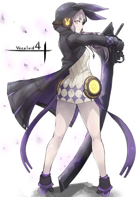 触発されたので過去絵(2016)
アナザームーンを持つ結月ゆかり(凛 