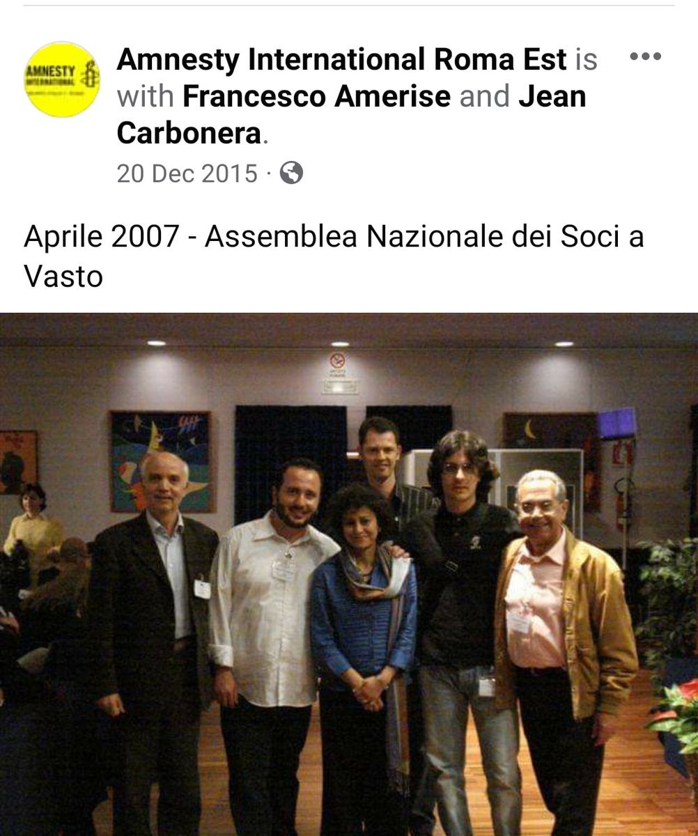 With former <a href="/amnesty/">Amnesty International</a> Secretary General <a href="/Irenekhan/">Irene Khan</a> - now <a href="/UN/">United Nations</a> Special Rapporteur on the protection of freedom of expression and opinion -, representatives of <a href="/amnestyitalia/">Amnesty Italia</a> Gruppo1 and <a href="/Adv100Fronteira/">Advogads Sem Fronteiras</a> president <a href="/jean_carbonera/">Jean Carbonera ASF</a> #goodtimes