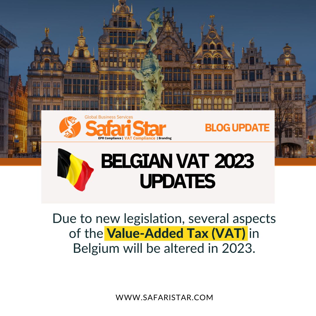 AlanSolace's tweet photo. ⭐️ Did you know that the Belgian VAT regime is undergoing major changes? The Belgian government has just issued a new decree to update the existing VAT system. 

Read the full article:
📜 https://t.co/tujKEaEFdT

#safaristar #belgium #VAT https://t.co/SdHa2tkAN1