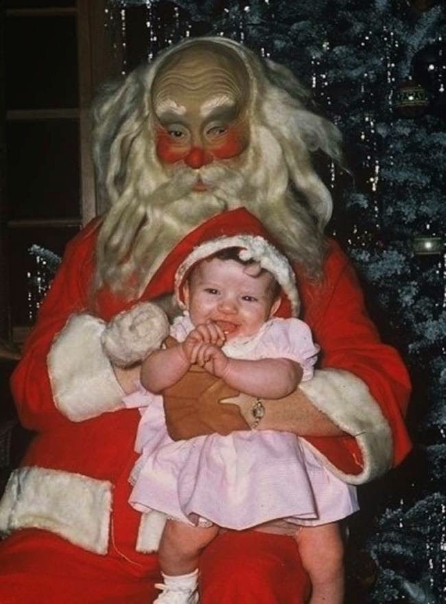 B1llstar's tweet photo. Hey guys, so since I wear a Santa hat all year-round, it's my responsibility to help spread some holiday cheer, no matter how small. I've compiled a short list of the most heartwarming vintage Santa Claus moments to hopefully make your holidays a little more wonderful this year! https://t.co/ldPQFuO1J1
