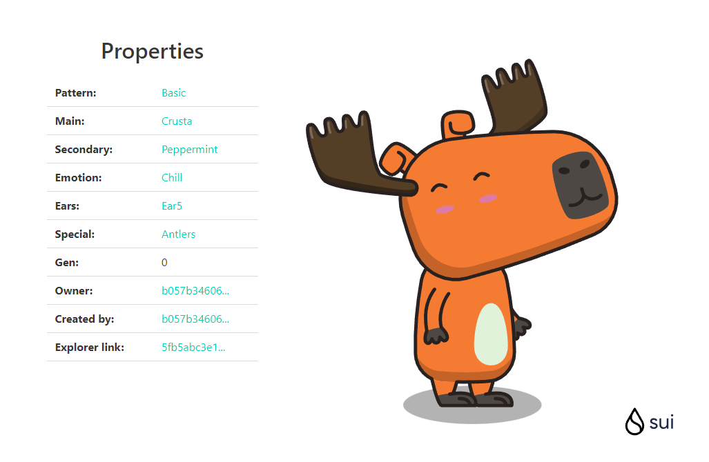 🎁 I just unboxed my Sui Holiday Capy! ❄️ 
Create your own Capy here:  capy.art #CapyHolidays