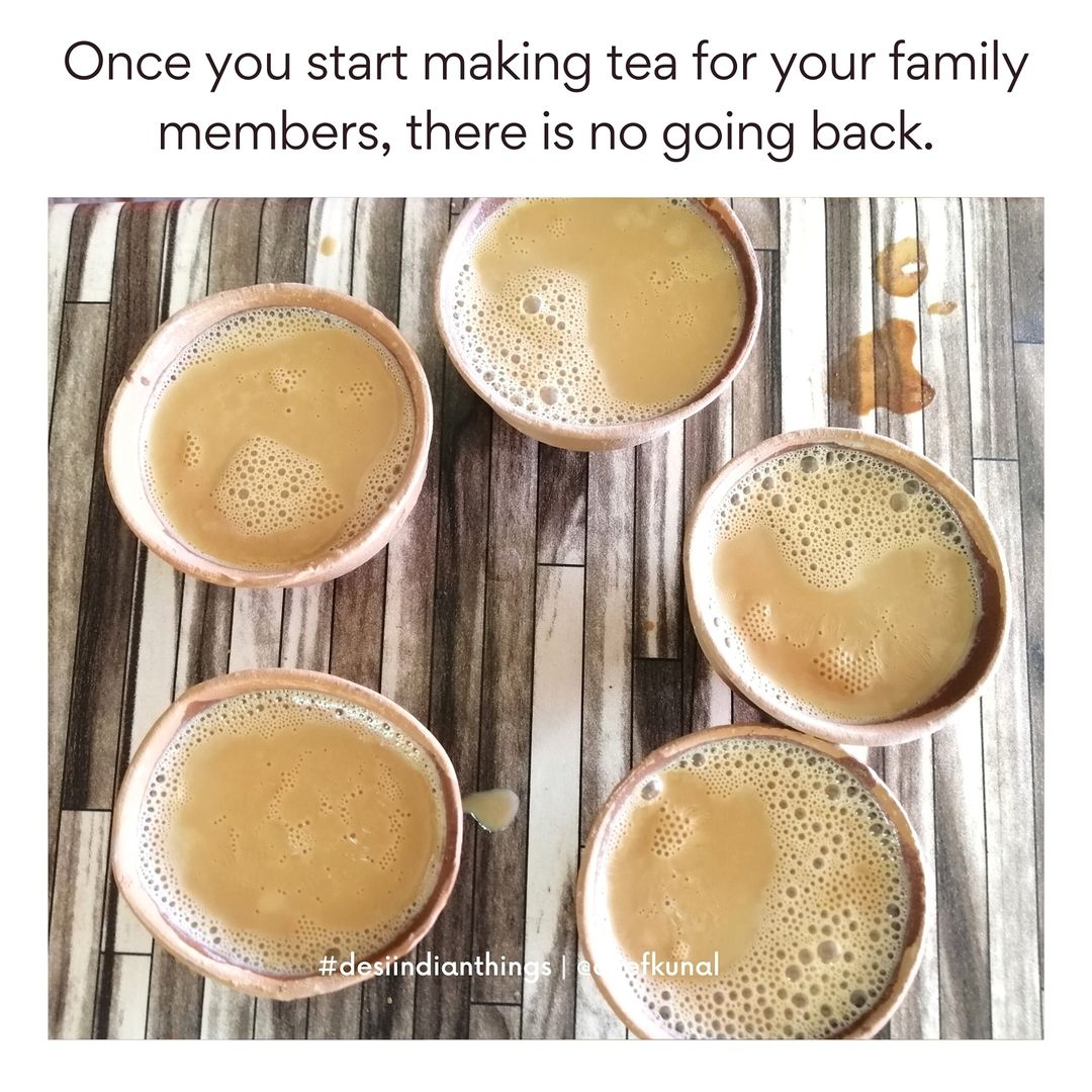 ChefKunalKapur's tweet photo. Warning ⚠️ there is NO going back 🥲

#DesiIndianThings #Chai #chaimaking #desithings #kunalKapur #Chefkunal #chailover #chaitime #chaitime☕️ #warning #wednesdaymood #WednesdayWisdom #Wednesday https://t.co/qL6LPP6E6s