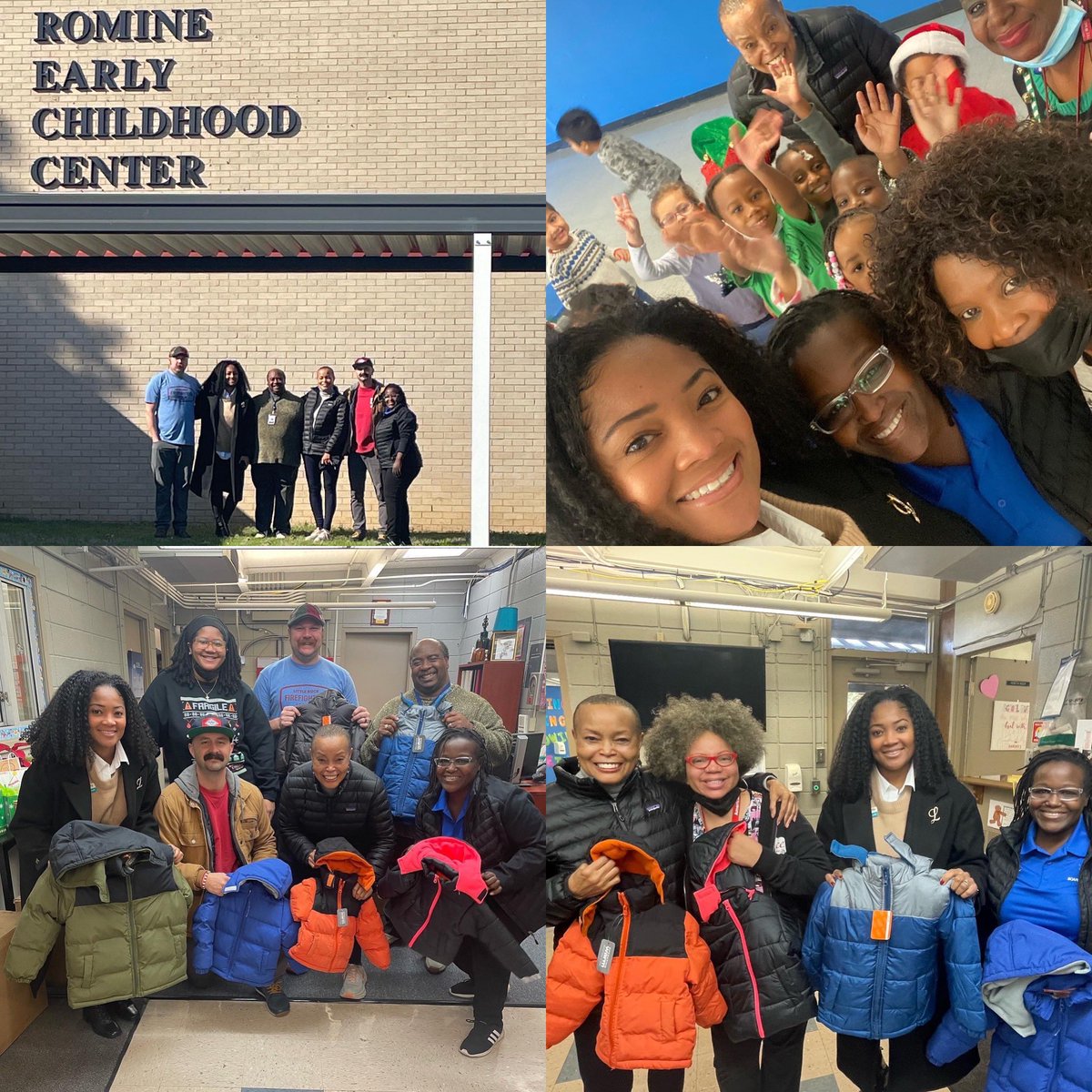 Andrea Lewis LR City Director (@andrealewislr) on Twitter photo 🎄❤️🙏🏽Many THANKS to our LR Firefighters for providing coats to every student at Romine Early Childhood Center! #MyLRSD #Ward6 #MerryChristmas 🎄❤️🙏🏽Many THANKS to our LR Firefighters for providing coats to every student at Romine Early Childhood Center! #MyLRSD #Ward6 #MerryChristmas