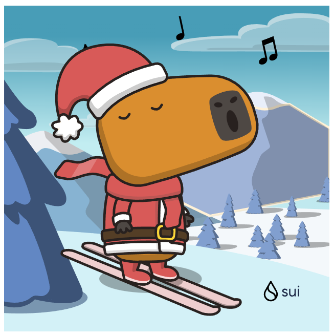 VernaBrewster's tweet photo. 🎁 I just unboxed my Sui Holiday Capy! ❄️ 
Create your own Capy here:  https://t.co/NemP02PRmG #CapyHolidays https://t.co/jGs6FxuUiE