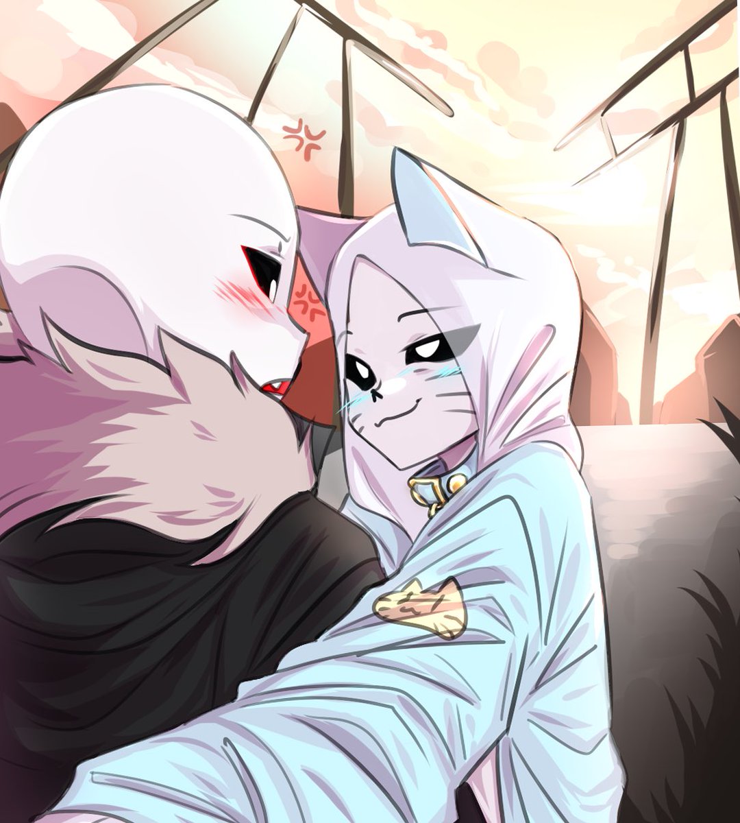 TommikChan's tweet photo. #sanscest #CatRed #CatSans #Fellsans #Underfell #Cattale https://t.co/zmNSSoW6oE