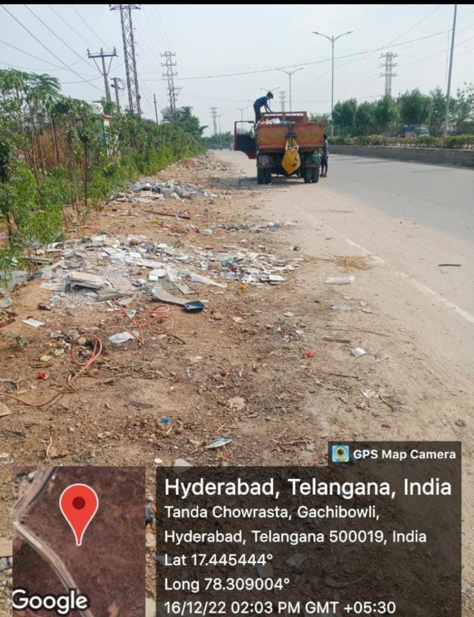 Dear citizen complaint attended and cleared