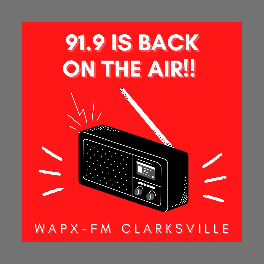You won’t hear static when you tune into <a href="/wapxfm919/">WAPX-FM 91.9</a> tonight! We’re on the air, just in time to wish you all a safe and happy holiday! #HappyHolidays2022
