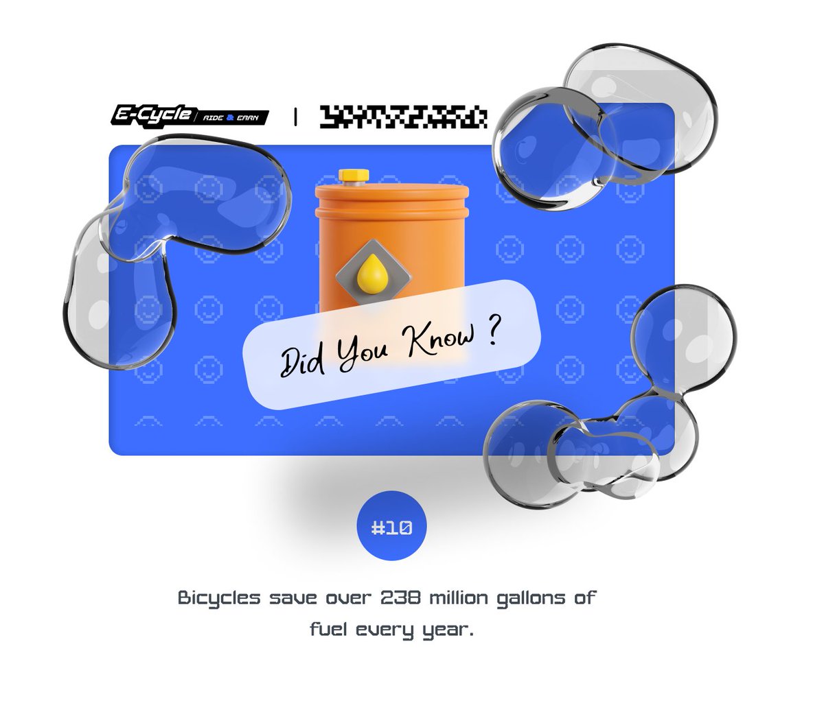 It also saves 💰💰💰 

🤲 E-Cycle Social Networks: linktr.ee/ecycle.life 🤲
#ecycle #Ecycle #cycling #popular #socialfi #rideandearn #Apple #lifestyle #NFT #Blockchain