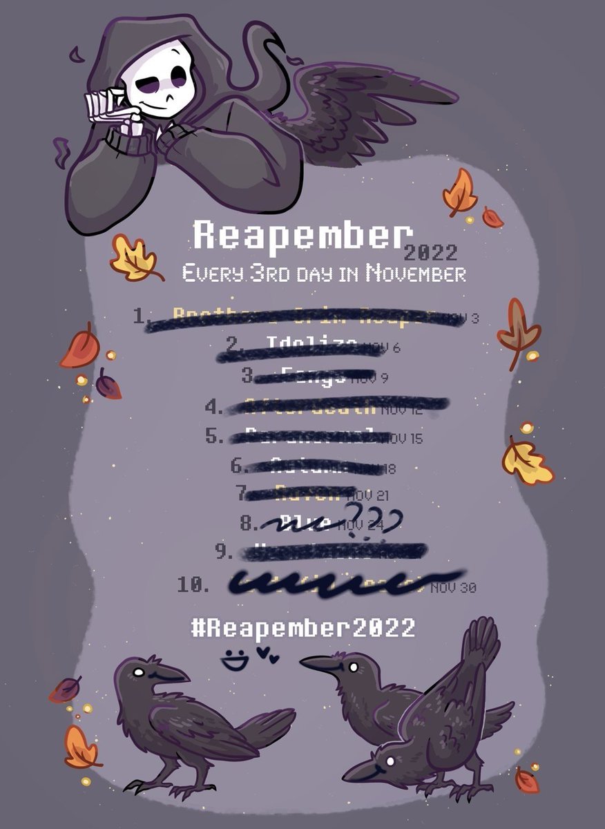 :)

#reapertale #reapersans #reapember2022