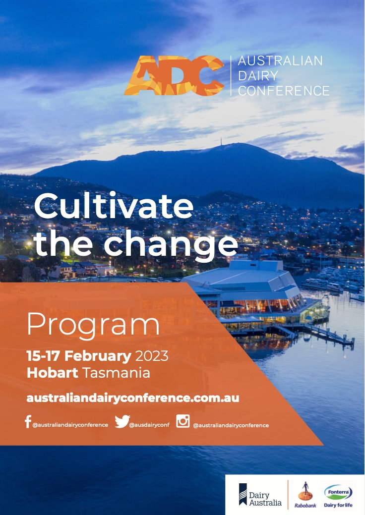 AusDairyConf's tweet photo. Your 2023 lineup was already top notch... now its cranked up another gear. - https://t.co/ptYY8AdrmR https://t.co/YJOJeWY2hU
