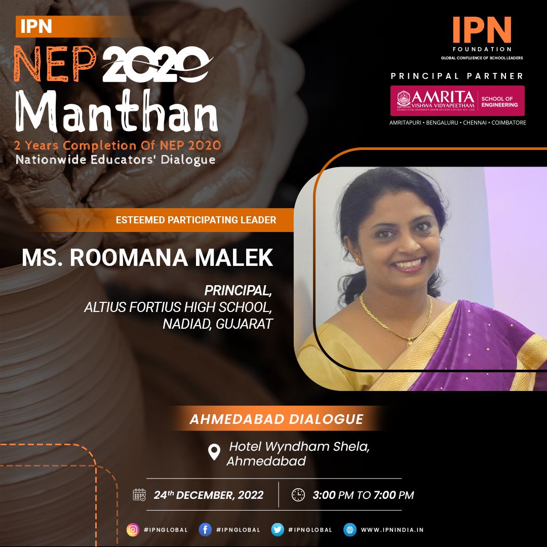 IPNFoundation's tweet photo. IPN Leaders will be joining us at Nationwide School Leaders' Dialogue from ๐จ๐๐๐๐
๐๐๐๐
to discuss and share their views on 02 years of NEP2020 Implementation.
#school #ipnindia #nep2020 #ipnmanthan2022 #paneldiscussion #meetups #๐จ๐๐๐๐
๐๐๐๐
#educators https://t.co/lQpTZvOIP6