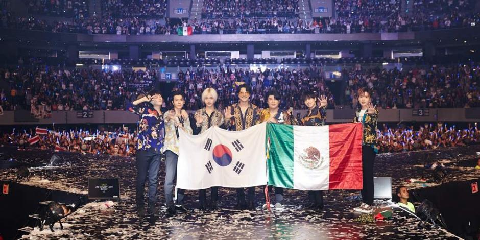 LaRazon_mx's tweet image. "No subestimen el poder de las ELF": Fans de #SuperJunior (@SJofficial) piden que concierto sea en la Arena CDMX bit.ly/3v3X2j4

#SUJUenlaArenaCDMX