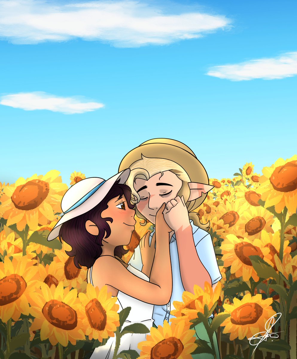 Sweetlovelky's tweet photo. Sunflower / Girasoles🌻

Me reencantó como quedó este puff sin duda alguna uno de mis favoritos, aunque debo seguir mejorando. 
PD: si sufrí un chingo con este alv xd
#lunter #goldenlightweek2022 #huntceda #LuzxHunter https://t.co/WWyMz5uFld