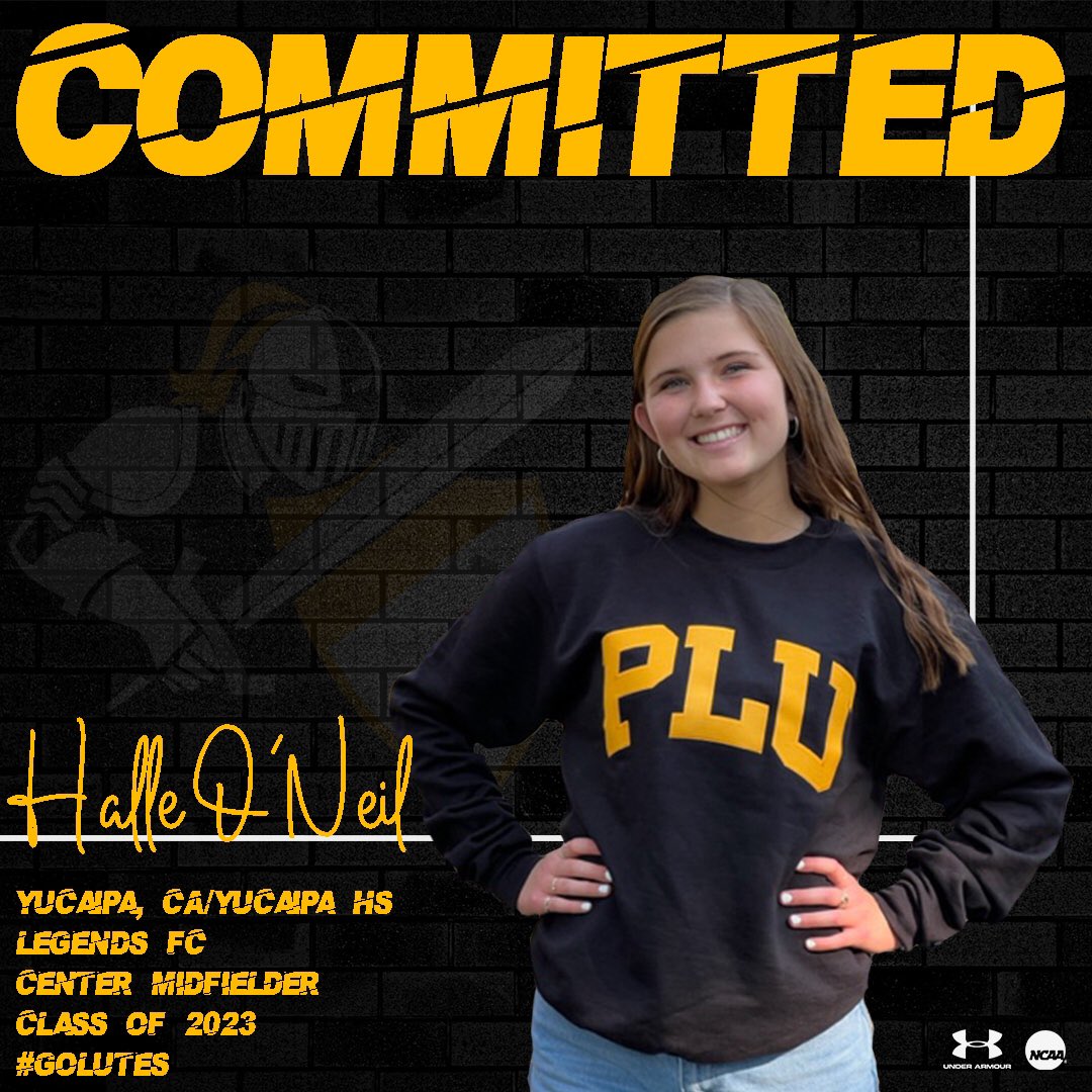 PLU_WSoc's tweet image. Next up is a technical center midfielder from Yucaipa, CA - Halle O’Neil!  Halle also plays her club soccer for @LegendsFCSoccer!

She will be an awesome 👏addition to our program.

A BIG LUTE welcome and an Attaway to Halle!

Go Lutes!
#ababysharkisstillashark 
#returnready
