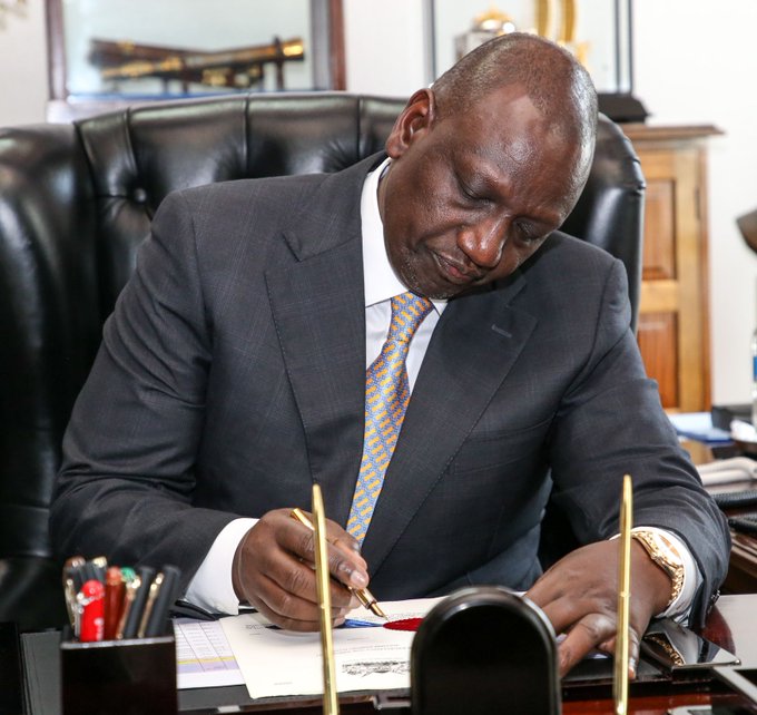 It is on this day that my Boss, President William Ruto was born. 
Happy 56th birthday to him. 