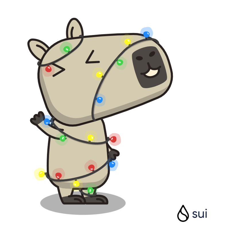 jaywang3691's tweet photo. 🎁 I just unboxed my Sui Holiday Capy! ❄️ 
A happy Fox Muppet is a vibrant little animal with a big smile and sparkling eyes.
Create your own Capy here:  https://t.co/9Fuo85rEbf #CapyHolidays https://t.co/Y4iot3iVCT