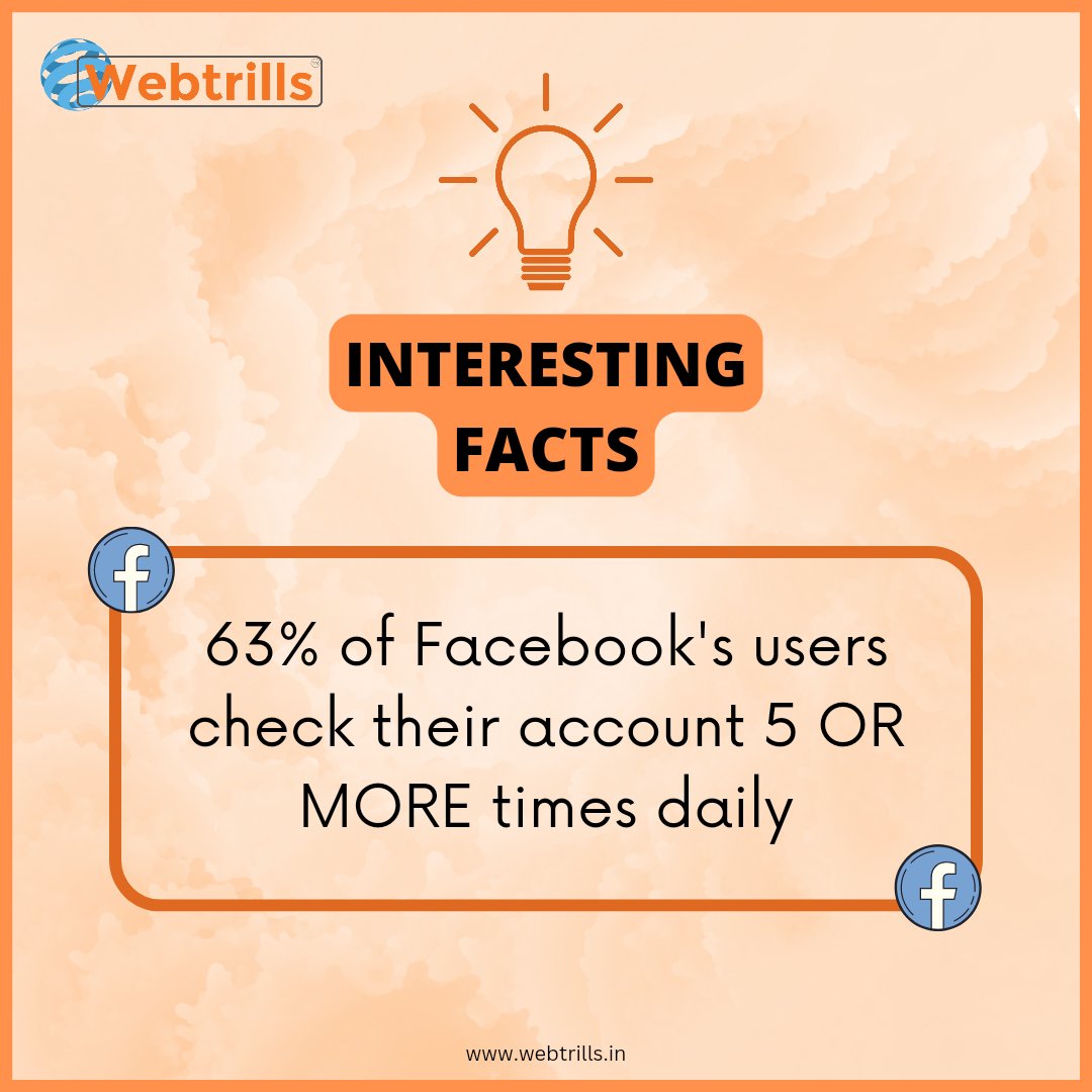 webtrillsdotin's tweet photo. Facts For You
.
#webtrills #fact #facts #facebook #facebookfacts #users #interestingfacts https://t.co/CzqWnoLR7l
