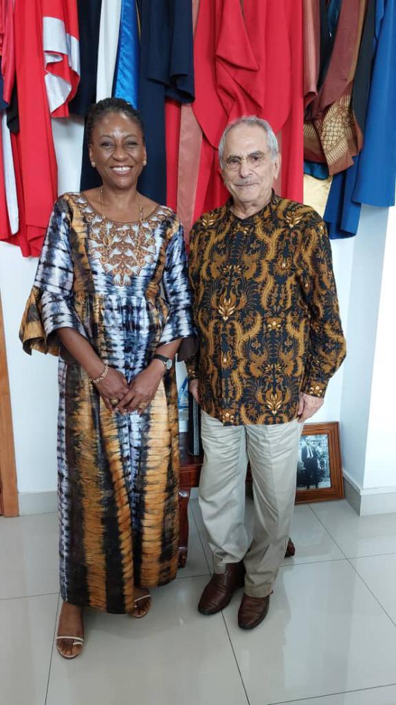 FunmiB's tweet photo. First week done in Timor-Leste  🇹🇱presented credentials/met the President. Inspiring meeting women &amp; men who speak up and lead change in the face of multiple crises, inequalities, poverty and climate change. #SDGs @UNTimorLeste @NunesKarlito https://t.co/A5IgSvfHA5
